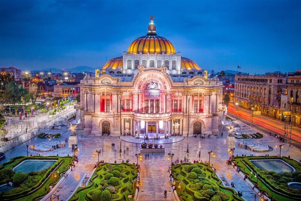 mexico museums palace of fine arts